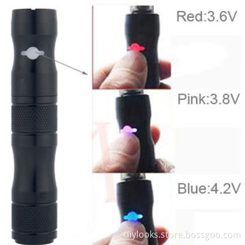 1300mAh Telescope Style Electronic Cigarette Battery